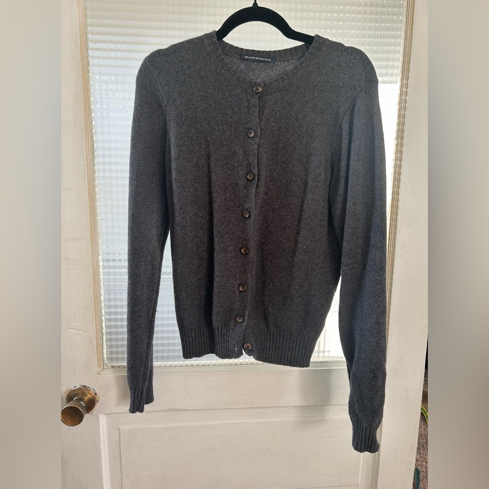 Brandy Melville Charcoal Knit Cardigan